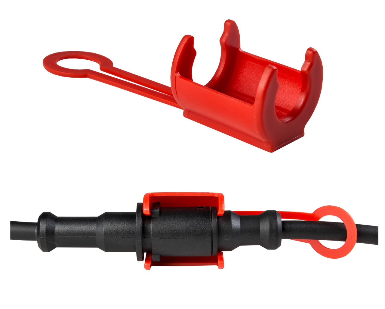 940-51 - Tmi - Abs Sensor Clip - Red